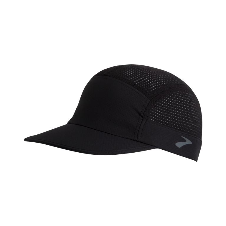 Brooks Propel Mesh Mens Running Hat - Black - Indonesia (ILQO-46280)